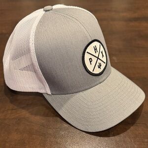Gray and White PHX Logo Trucker Hat